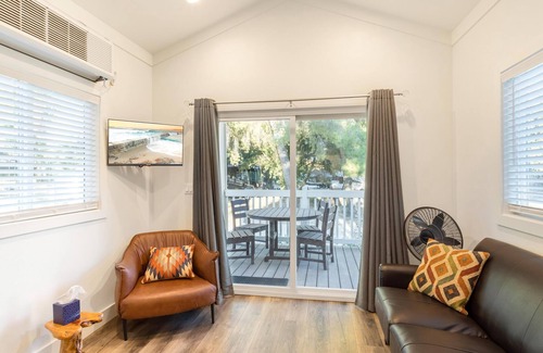 Temecula Cabin | Native Falls Cabin (1BR Loft XL 18) - 1BR Loft XL Craftsman Cabin