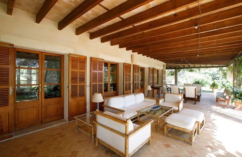 Calvia Villa | Natural Stone Villa "Villa Sa Mola de Vall d´Urgent" with Pool and Mountain View