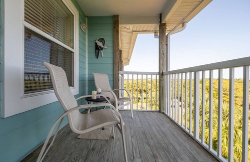Cedar Key Condo | Nature's Landing C302 Pool and Amazing Water View!