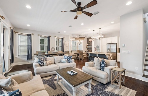 Santa Rosa Beach House | NatureWalk Retreat~ 4 BD, Golf Cart, Bikes, Heated Pool