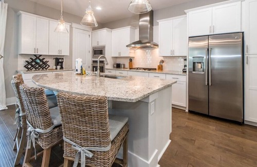 Santa Rosa Beach House | NatureWalk with Private Pool, HotTub, Fire Pit & 4 Bikes!