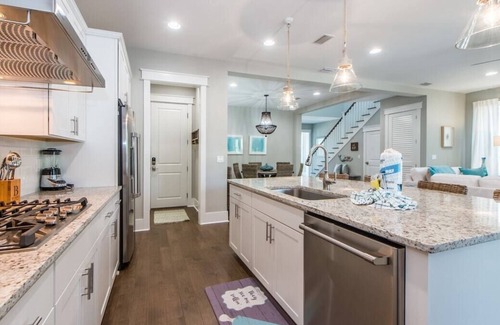 Santa Rosa Beach House | NatureWalk with Private Pool, HotTub, Fire Pit & 4 Bikes!