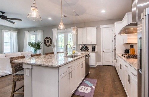 Santa Rosa Beach House | NatureWalk with Private Pool, HotTub, Fire Pit & 4 Bikes!