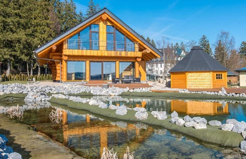 Tanne House | Naturstammhaus 140 qm - Naturstammhäuser Zum Brockenbäcker