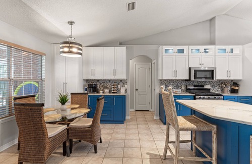 Navarre House | Navarre Retreat: Heated Pool, Hot Tub & Game room just minutes from the beach!