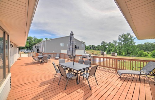 Grass Lake House | Near Boat Launch: Pet-Friendly Grass Lake Getaway