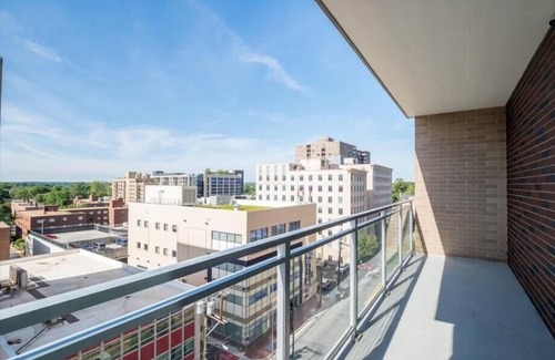 Woodmont Triangle Apartment | Near Chevy Chase | Kitchen w/USB Charging | Take Metro to DC | by GLS