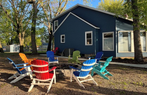 Clay County House | Near Okoboji, Lakeside Home on Lost Island Lake