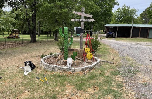 Katie Cabin | Near Turner Falls, Arbuckle Lake, Chickasaw National Park, & CrossBar Ranch.n