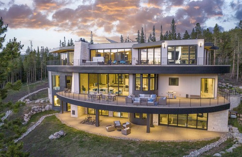 Baldy Mountain House | Nearly 12k sq ft of luxury, private ski shuttle, indoor pool, theater, 2 hot tubs, 360 views!