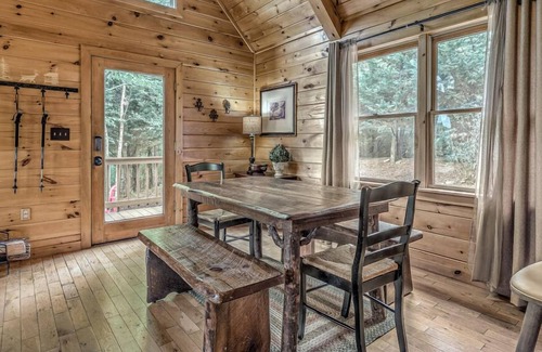 Necowa Cove Cabin | Necowa Cove Overlook - Pet Friendly | Mountain and Lake Views | Hot Tub