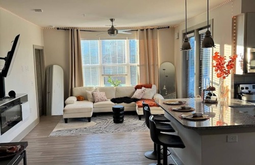 Charlotte Apartment | Neighboring TOP GOLF cozy illuminated 2bed 2bath