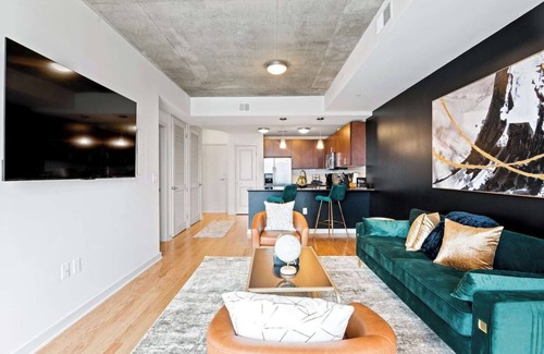 Midtown Apartment | Nestled in the heart of Midtown, this unique place has a style all its own
