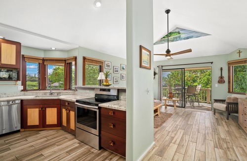 Princeville Villa | Nestled in Unbeatable Location, offering a rare Combination of Comfort & Beauty