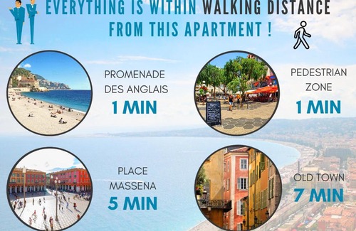 Carre d'Or Apartment | Nestor&Jeeves - MER ET SILENCE TERRASSE - Very close sea - Hyper center