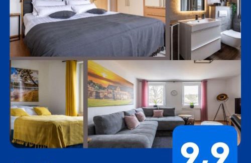 Bad Harzburg Apartment | Neu! 9,8 Perfekt! Boxspringbetten Kaffeevollautomat inkl Bettwäsche und Handtücher #MeeneFewo de