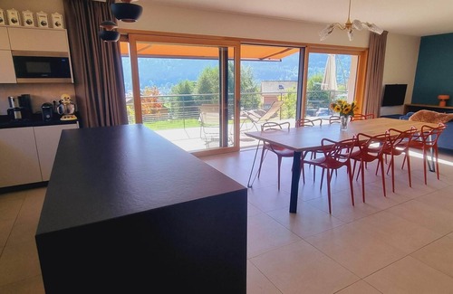 Gerardmer House | Neues wunderschönes Ferienhaus mit herrlicher Aussicht und Sauna