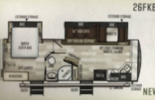 Rumely House | New 2020 26' Flagstaff Travel Trailer