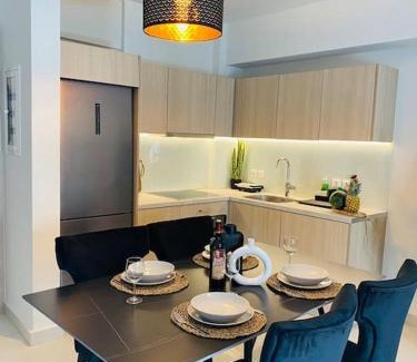 Kallithea Apartment | New 2BD aprt with Shared Rooftop Pool