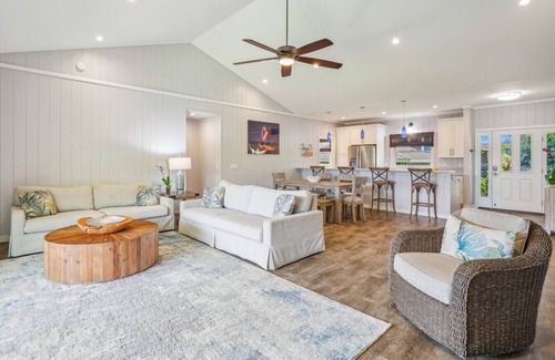 Poipu Apartment | *NEW 3BD Luxe Beach Estate |Pool, PickleB, Gym| AC