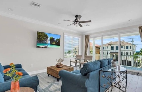 Fort Myers Beach House | New 6-bed/6 bath house across from beach with amazing views