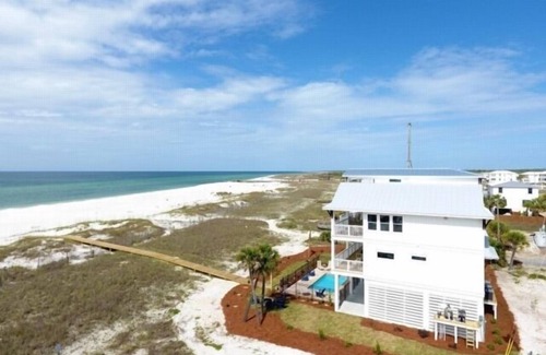 Mexico Beach House | New 7BR/7BA Beachfront House with private heated POOL, Views from every room