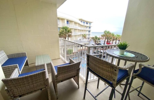 Daytona Beach Apartment | NEW Amazing Ocean Front Up to 6 Guests in Daytona - Up 6 Guests!