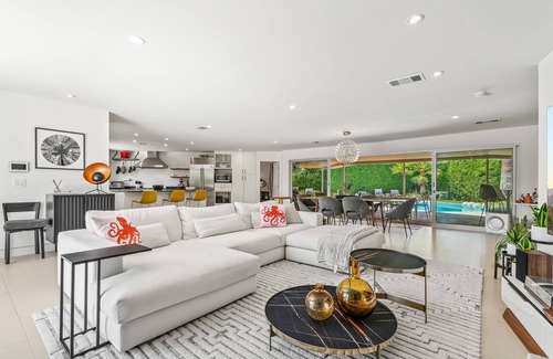 Twin Palms House | NEW! August House | Deepwell Midcentury Pool/Views