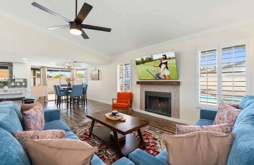 East Mesa House | *NEW* Backyard Oasis! Heated Pool, Spa, Mini Golf!