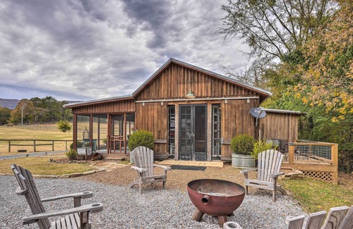 Chickamauga Apartment | NEW! 'Bella Vista Barn' w/ Game Room & Fire Pit!