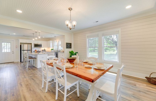 New Bern House | New Bern Vacation Rental on Farm w/Fire Pit!