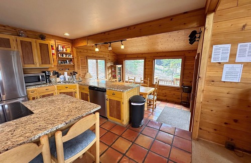 Woodmoor House | NEW! Big with VIEWS, 11 beds, hot tub, pool table
