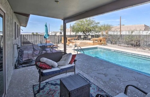 Lake Havasu City House | NEW! Bright Lake Havasu Pool Home w/ Lake View!