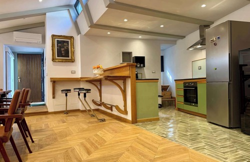 Aventine Apartment | New! Caracalla Loft, New! Light-filled, one bedroom apartment, open-spaced retre