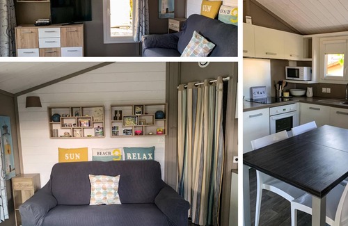 Azur Ski Chalet | NEW CHALET 4 PERS. ANY COMFORT SOUTH LANDES SEA FOREST HEATED POOL