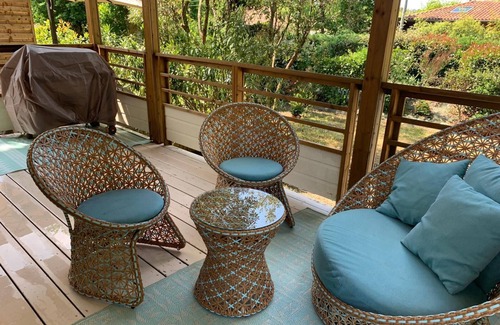 Azur Ski Chalet | NEW CHALET 4 PERS. ANY COMFORT SOUTH LANDES SEA FOREST HEATED POOL