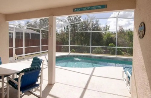 Clear Creek Villa | New! Charming 3-bedroom villa, South Facing Private Pool, Family Friendly