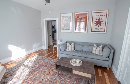 Saratoga Springs Apartment | NEW! Charming Downtown Apartment Steps Away from Broadway - Perfect for Belmont