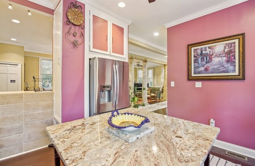 Irvington House | NEW! Charming Victorian Home with Porch & Large Yard