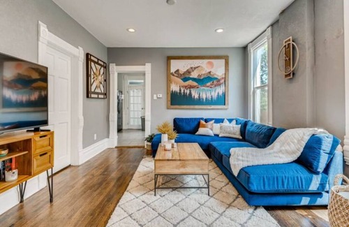 Sloan Lake House | New! Cheerful 3-bedroom home walk to Empower Field