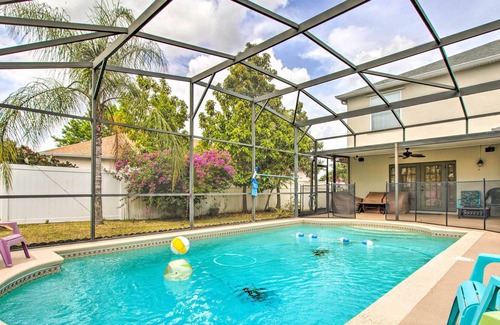 Poinciana House | NEW! Classy Kissimmee House w/ Fire Pit + Lanai!