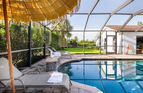 Palm River Estates House | NEW - Close to MERCATO & BEACH Designer Pool Home on Estate Lot! 3+bedrooms!