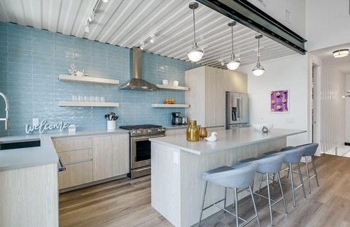 Shibui Sands House | New Coastal Container Home! Private pool, pet friendly!