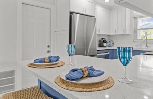 Indian Rocks Beach House | New Coastal Indian Rocks Beach Oasis | Heated Pool