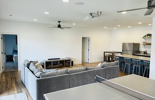 La Follette House | New Construction Modern Lakefront w/Hot Tub, Covered Deck & 2 Slip Private Dock