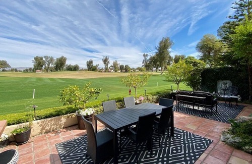 Rancho Mirage Cottage | NEW! COTTAGE on the GREEN, one-of-a-kind garden home with 2+ primary suites. Managed by Greenday.