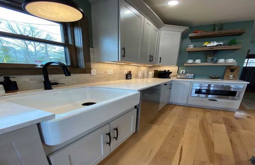 Caroga Lake House | NEW Custom Adirondack Lakefront Home! Rare Find!