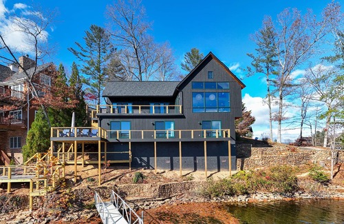 Santeetlah House | New Custom Mountain Lake House with the Best Views
