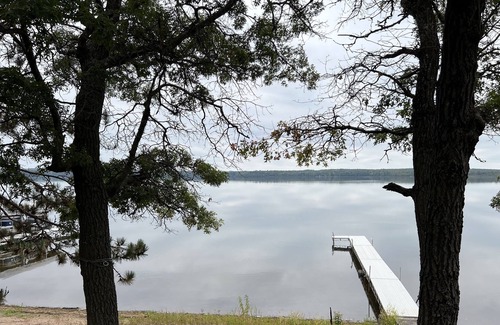 Stone Lake Cabin | New! Dog Friendly! Hearth & Pine A-Frame on Sand Lake!
