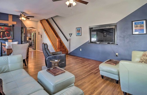 Jim Thorpe House | NEW! Dog-Friendly Jim Thorpe Townhome w/ Fire Pit!